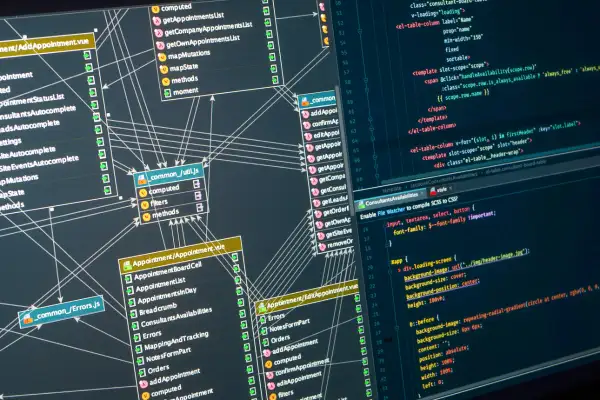 graph on a computer