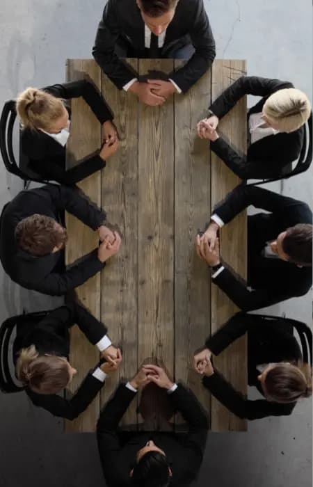 Meeting with office people