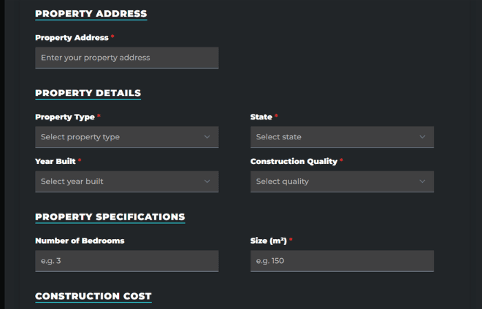 Online tax depreciation calculator giving property investors an instant estimate